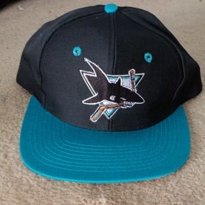 San Jose Sharks Snapback Hat NWOT